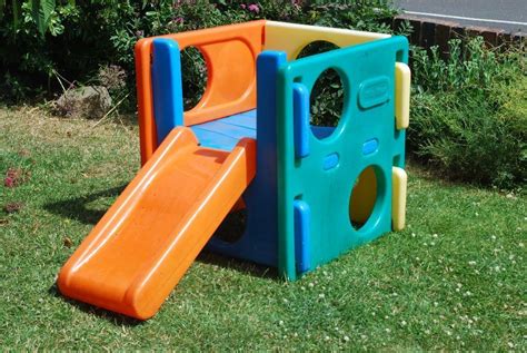 Little tikes pool with slide. Little tikes play cube slide | in Glenfield ...