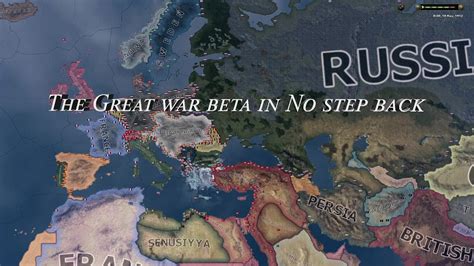 The Great War Redux Beta In No Step Back Hoi4 Timelapse YouTube