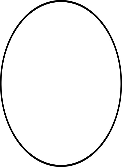 Image Freeuse Library Oval Transparent Clip Art Drawing A Circle 