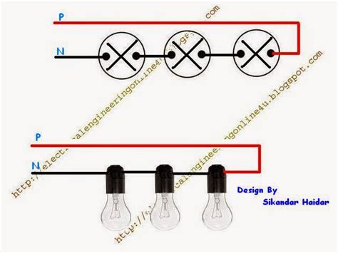 How to wire lights in series? Method of Wiring Lights in Series with diagram ...