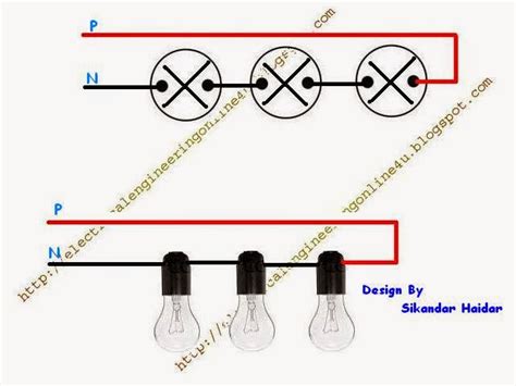 While trying to install it, i noticed that i wasn't dealing. Method of Wiring Lights in Series with diagram | Electrical Online 4u