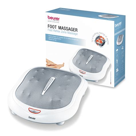 Beurer Shiatsu Foot Massager With 18 Rotating Massage Heads For Tired Feet Plantar Fasciitis