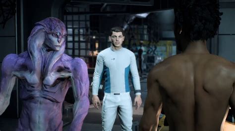 Mass Effect Andromeda Naked Jaal And 1 2 Liam YouTube