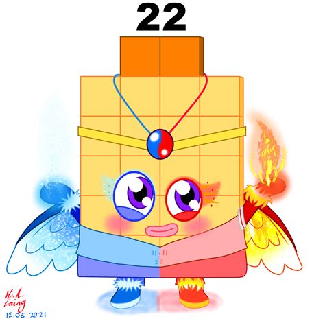 Numberblocks Magical Boy Twenty Two By Pinkstareevee16 On Deviantart