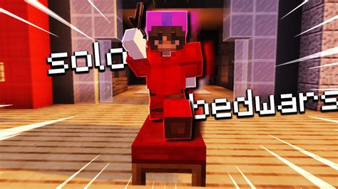 Insane Solo Bedwars Content Minecraft Hypixel Bedwars Youtube