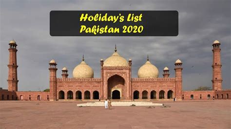 National Holidays In Pakistan 2020 Public Holiday 2020 In Pakistan
