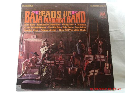The Baja Marimba Band Lp Heads Up Includes They Call The Wind Maria 1967 Ebay