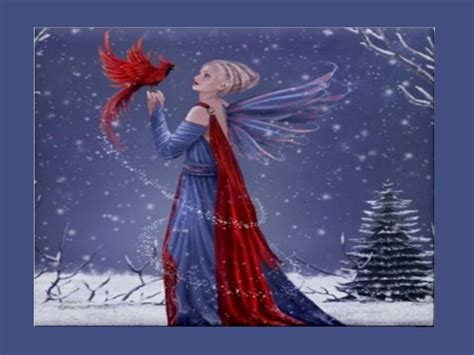 Winter Fairy Wallpaper Cynthia Selahblue Cynti19 Wallpaper