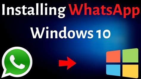 How To Install Whatsapp On Computer Windows 10 2021 Youtube