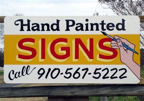 Hand Painted Signs Photo Gallery