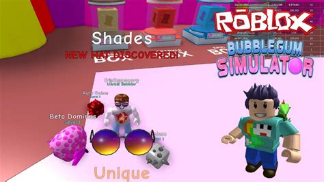 HATS🎩] Bubble Gum Simulator Update 10 Roblox - Open Basic ...