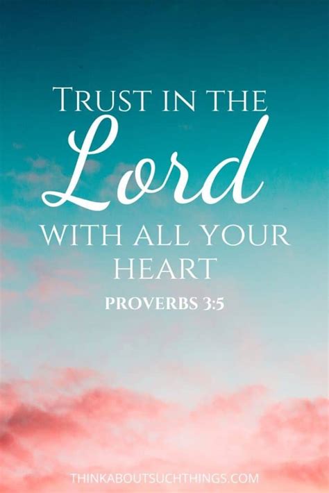 30 Encouraging Bible Verses About Trusting God Think About Such Things