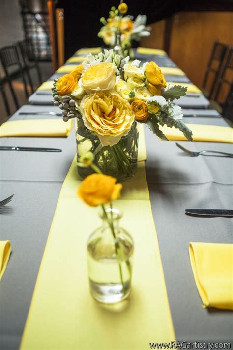 282 Best Black And Yellow Weddingsreception Images On Pinterest