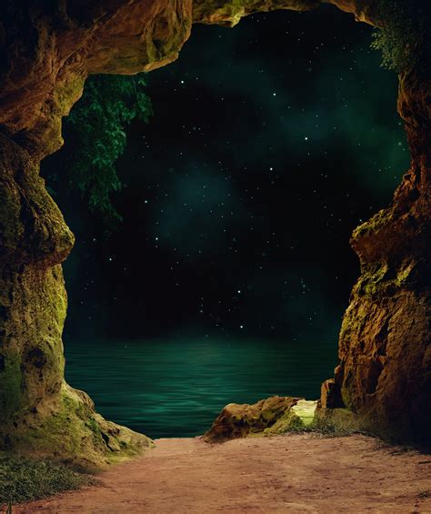 洞窟 星空 海 Pixabayの無料画像 Pixabay