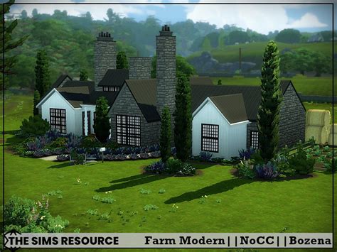 The Sims Resource Farm Modern Shell