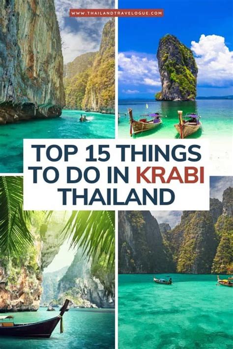 top 15 awesome things to do in krabi asia travel krabi thailand thailand adventure