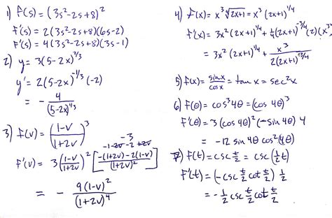 Calculus worksheets for practice and study. Mr. Suominen's Math Homepage: November 2012