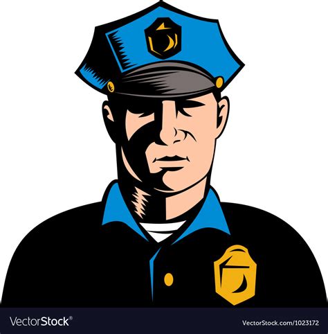 Policeman Police Officer Royalty Free Vector Image