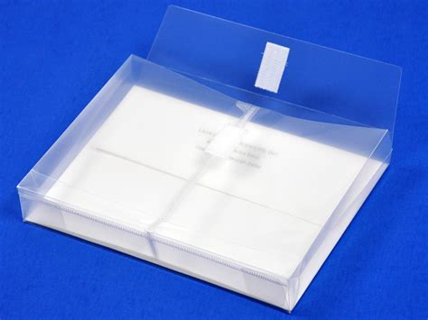Clear Small Plastic Envelope With Velcro 5 X 7 Envelope