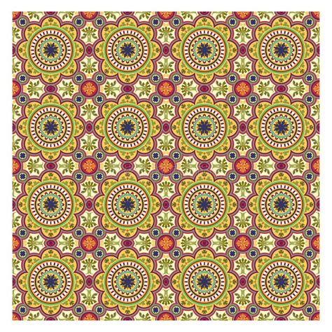 Colorful Floral Patterns Seamlessly Tilingseamless Pattern Can Be Used