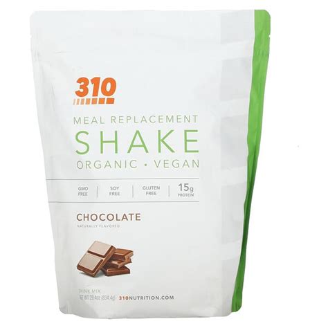 310 Nutrition Meal Replacement Shake Chocolate 294 Oz 8344 G