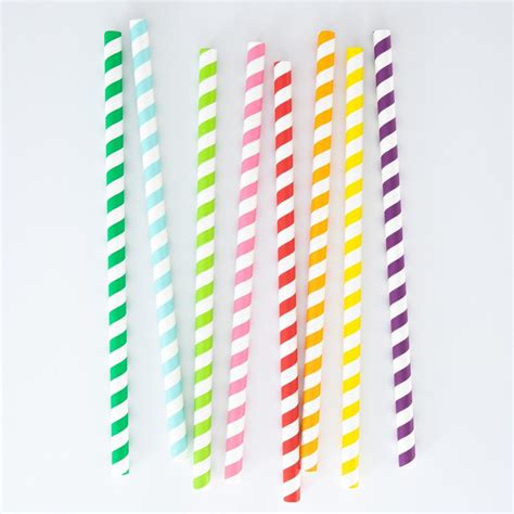 Extra Wide And Long Paper Straws Set Of 25 Better Houseware