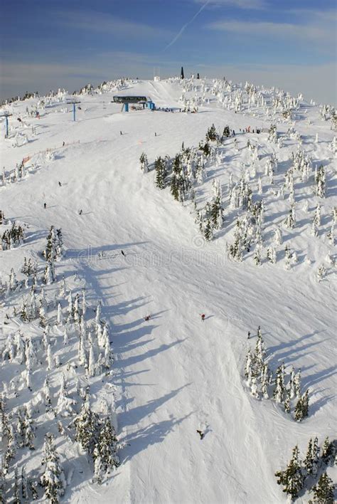 Aerial Image Of Mt Washington Alpine Ski Resort Vancouver Island Bc