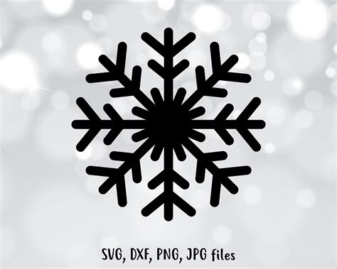 Snowflake Svg Christmas Svg Christmas Cut File Holiday Svg Etsy