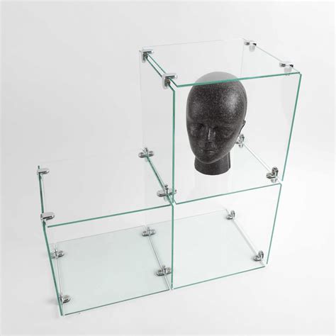 Buy A Triangle Shaped Three Glass Cube Display Display Centre