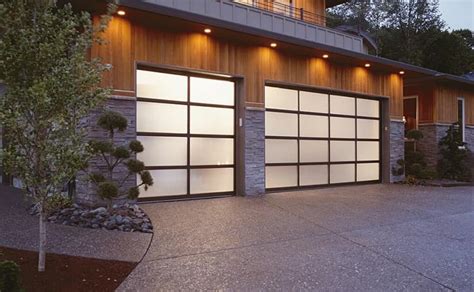 Modern Aluminum And Glass Garage Doors Clopay Avante Collection