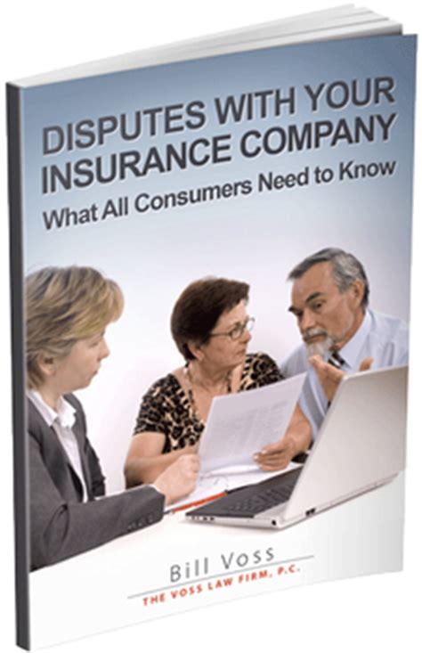 Our edmonds insurance claims dispute lawyer offers some insight on insurance claim disputes. Disputes With Your Insurance Company - What All Consumers Need to Know | The Voss Law Firm, P.C.