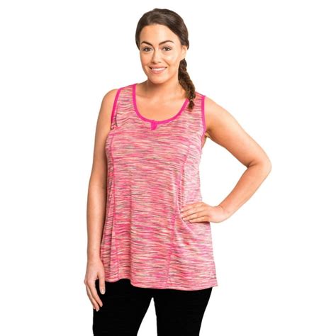 Rbx Rbx Active Womens Plus Size Workout Yoga V Neck Tank Top