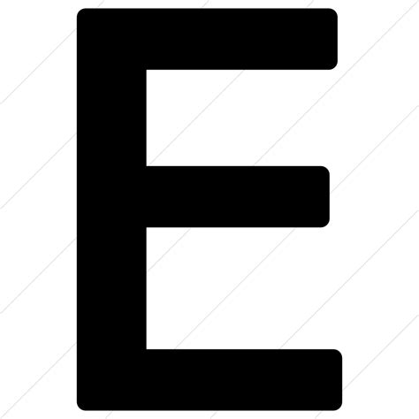 Letter E Icon Transparent Letter Epng Images And Vector Freeiconspng