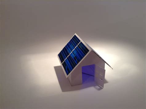 Solar Powered Pop Up Paper House 7 Steps With Pictures Instructables
