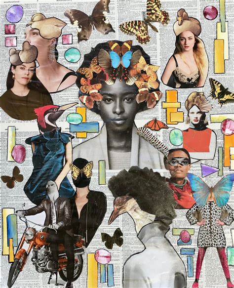 Pin By Sharon Greenberg On Collage Art Collage Art Art Poster