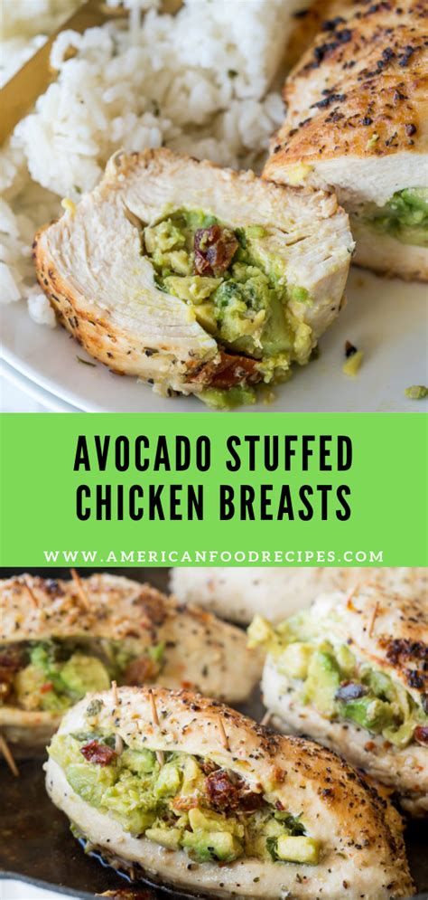 Avocado Stuffed Chicken Breasts Recipe By Mom