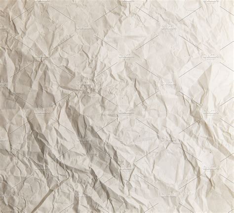 White Crumpled Paper Texture High Quality Stock Photos Creative Market