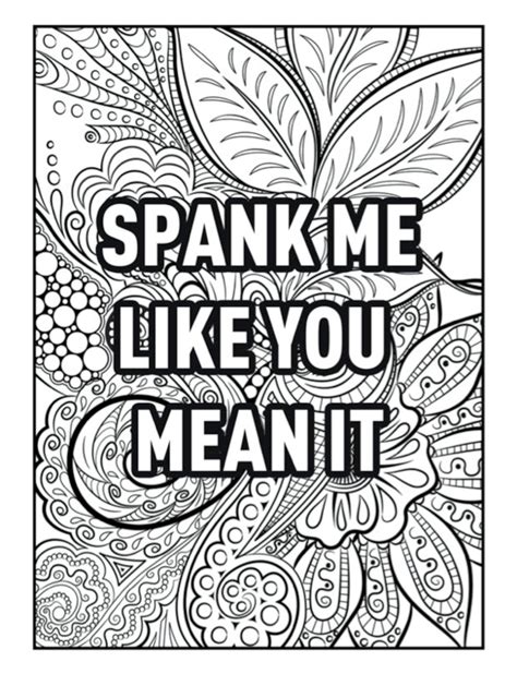 Nsfw 80 Coloring Pages Etsy