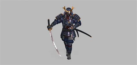 fondos de pantalla katana guerrero hyun sung oh fondo gris samurái armadura fantasía descargar