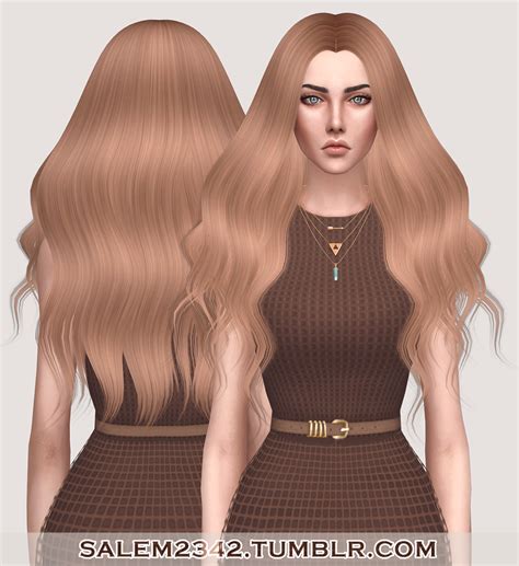 Salem2342 Katherine Hair Sims 4 Hairs