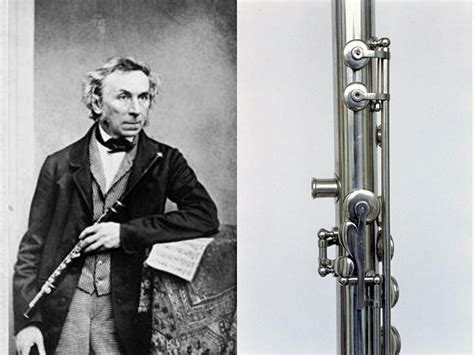 The Inventor Of The Bb Thumb Lever On The Böhm Flute Theobald Böhm Or