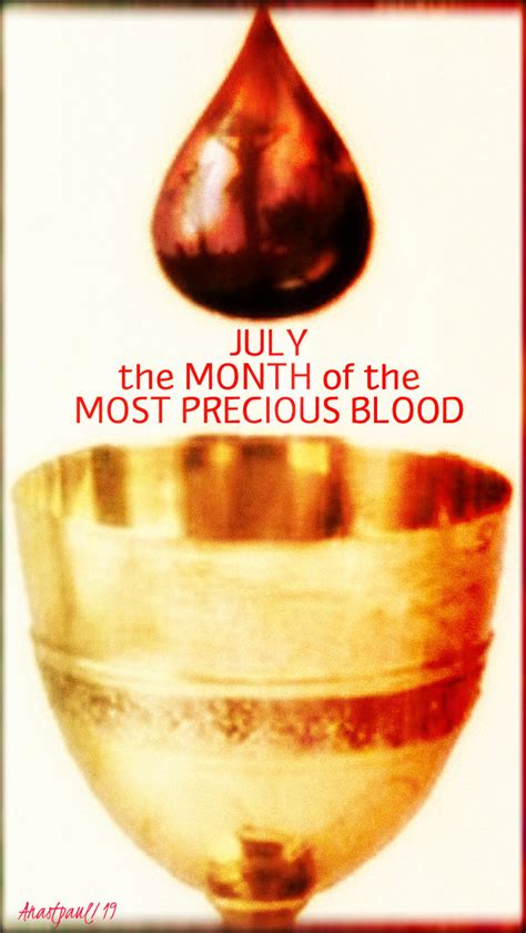 July Devotion The Most Precious Blood Anastpaul