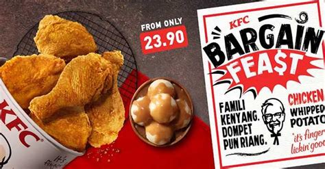 Kfc Bargain Feast From Only Rm23 90