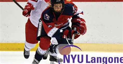 Sportsblog Chippin The Puck Nwhl And Nyu Langone Medical Center