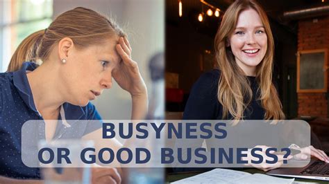 Busyness Or Good Business 😎 😎