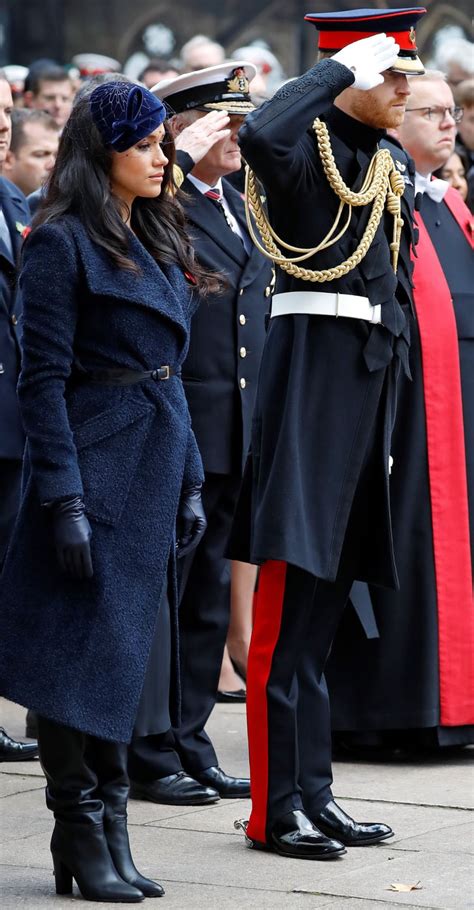 Meghan & harry vs the press. Prince Harry and Meghan Markle Field of Remembrance 2019 ...