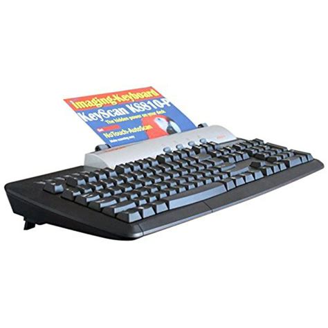 Keyscan Keyboard Scanner With Id Card Feed Black Ks810p Walmart