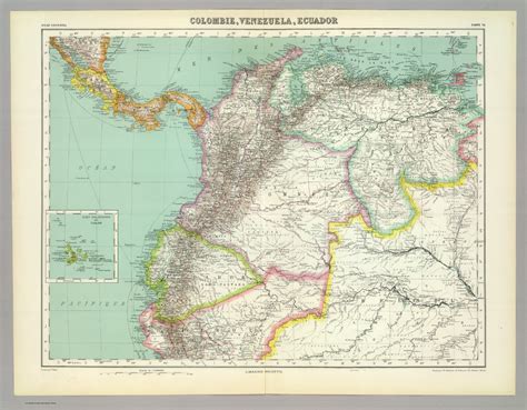 Colombie Venezuela Ecuador David Rumsey Historical Map Collection