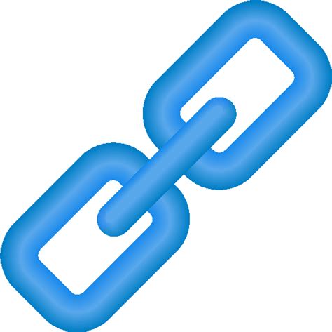 Hyperlink Link Web Web Link Icon 3d Link Icon Clipart Full Size