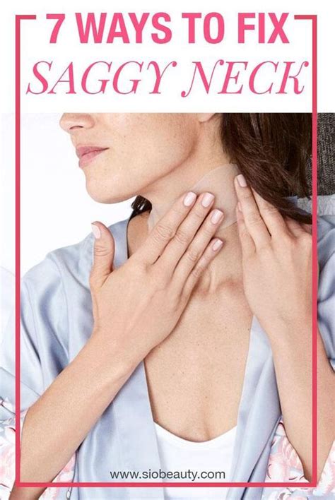 How To Tighten Saggy Neck Skin Without Getting Surgery Saggy Neck